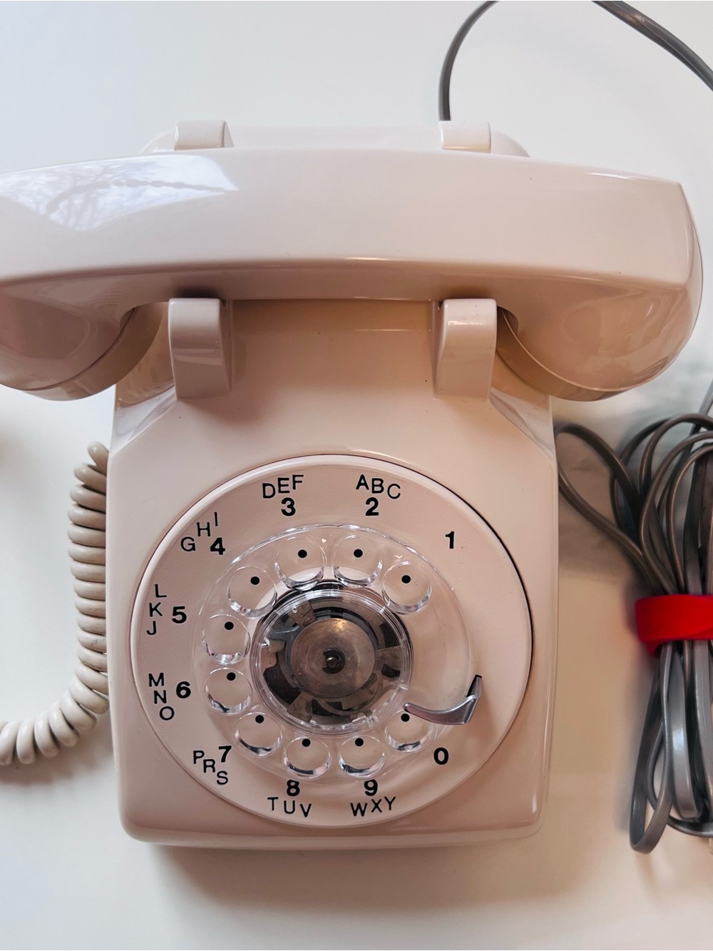 Vintage 1970s Beige Rotary Bell Telephone - Picture 9 of 9